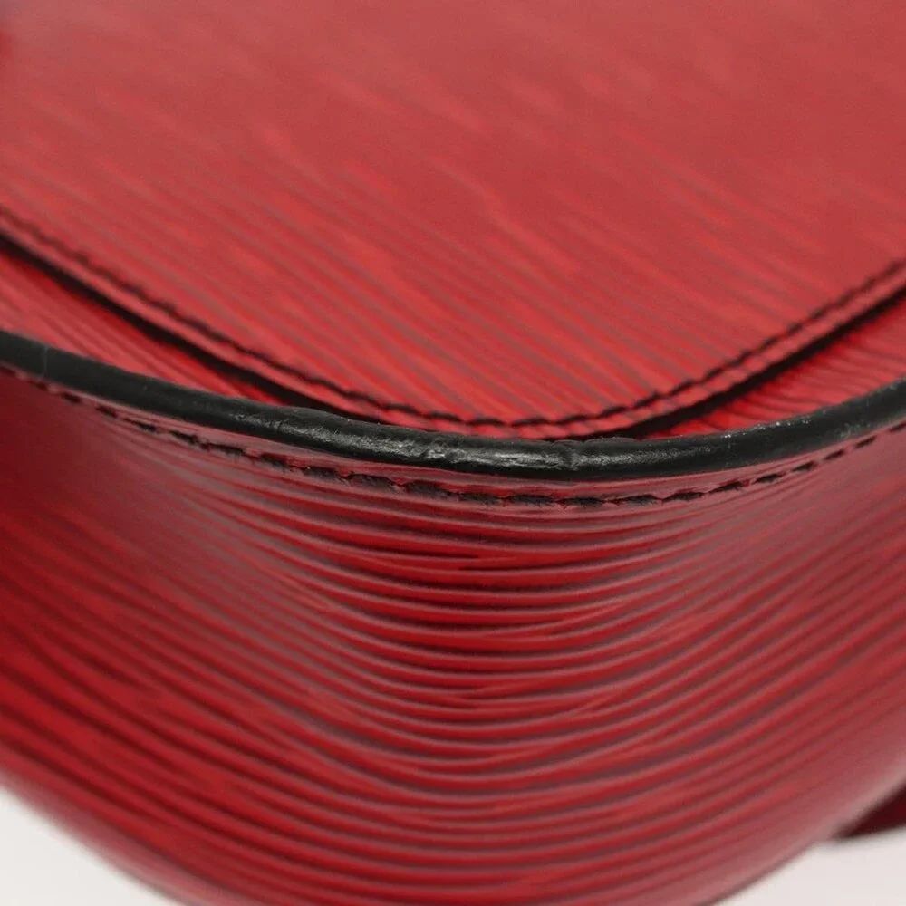 Louis Vuitton Epi Saint Cloud PM Shoulder Bag Red